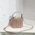 Summer Fashionable Woven  Simple Crossbody and Hand Bucket Bags